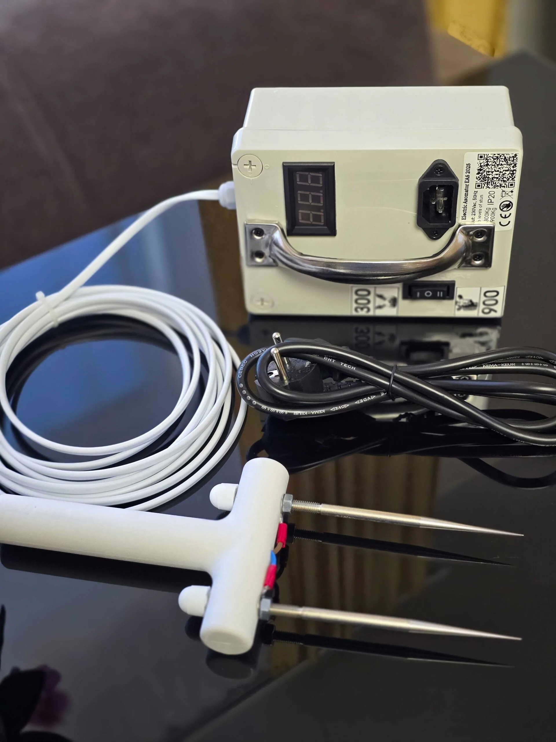 Asomator porci electric si de putere