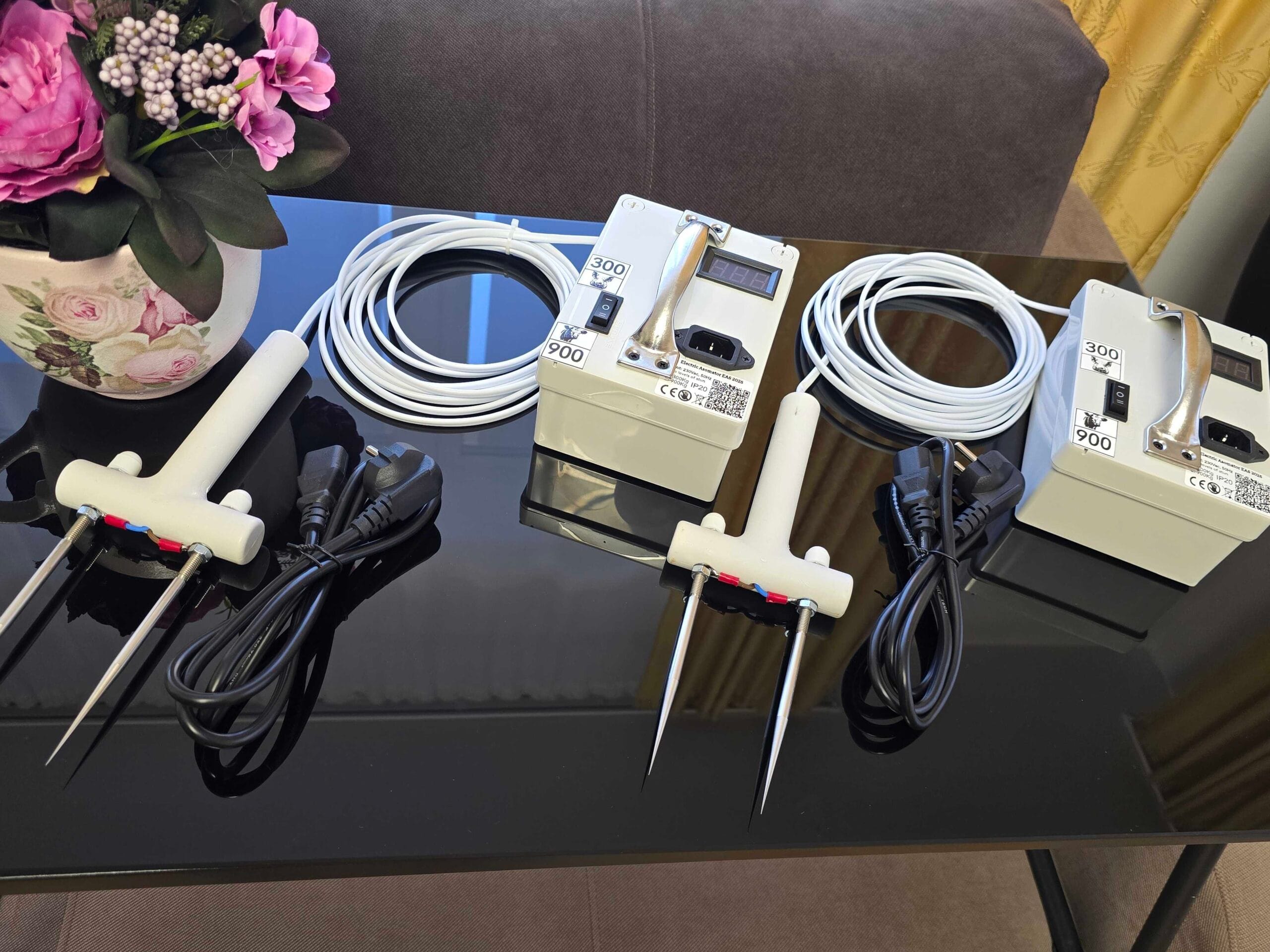 Asomator electric vitei