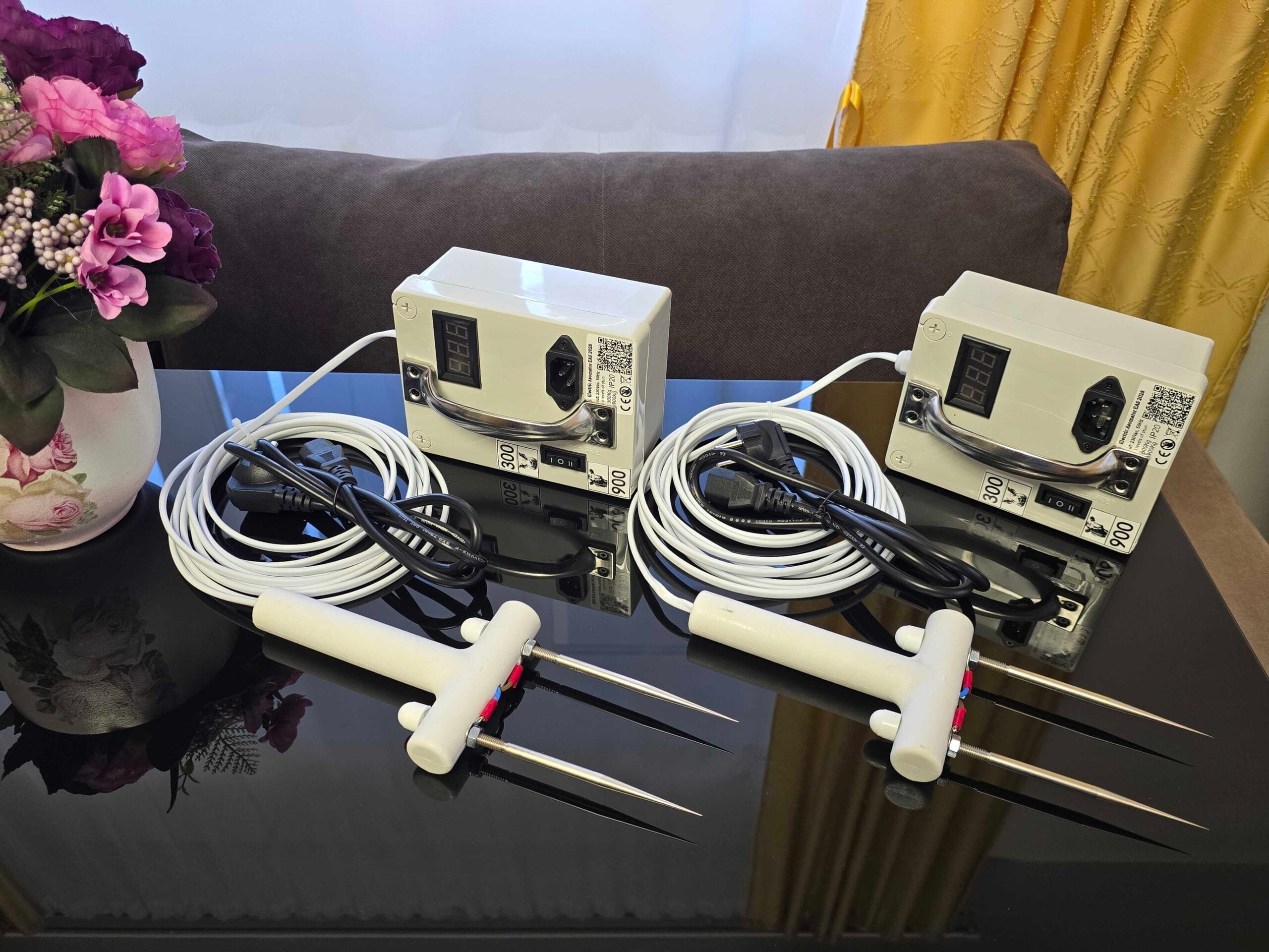 Asomator electric porci